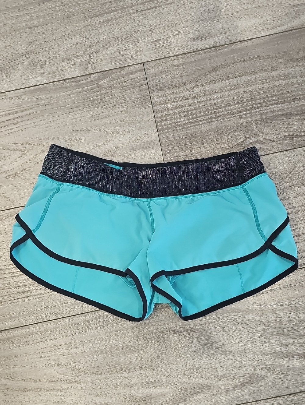 Teal lululemon shorts - size 10